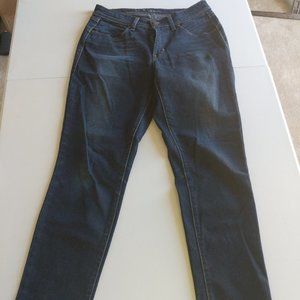 Womens Levis Jeans Mid Rise Skinny 28 Bold Curve Blue